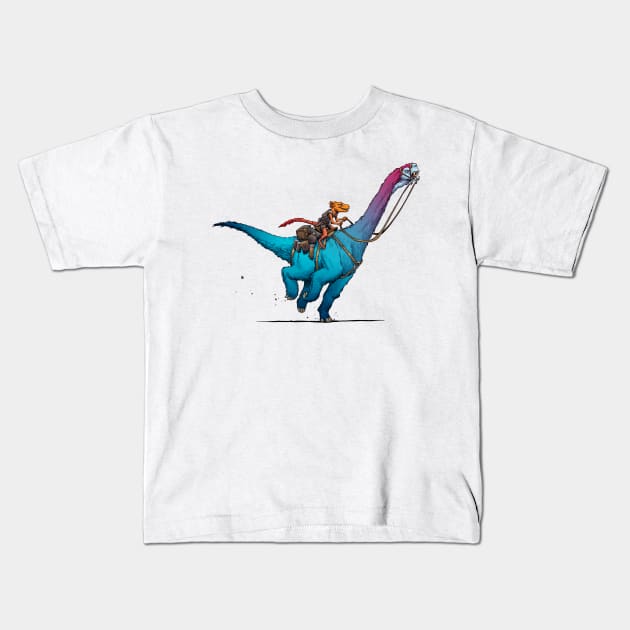 DoniRider Kids T-Shirt by jakeparker